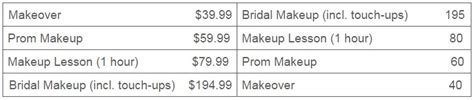 chanel makeup price list singapore